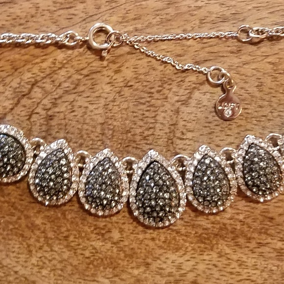 NWOT Loft Pave statement necklace - Picture 4 of 4